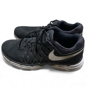 Nike Lunar Fingertrap TR Wide Black Men's Sneaker Shoe Size 9.5W